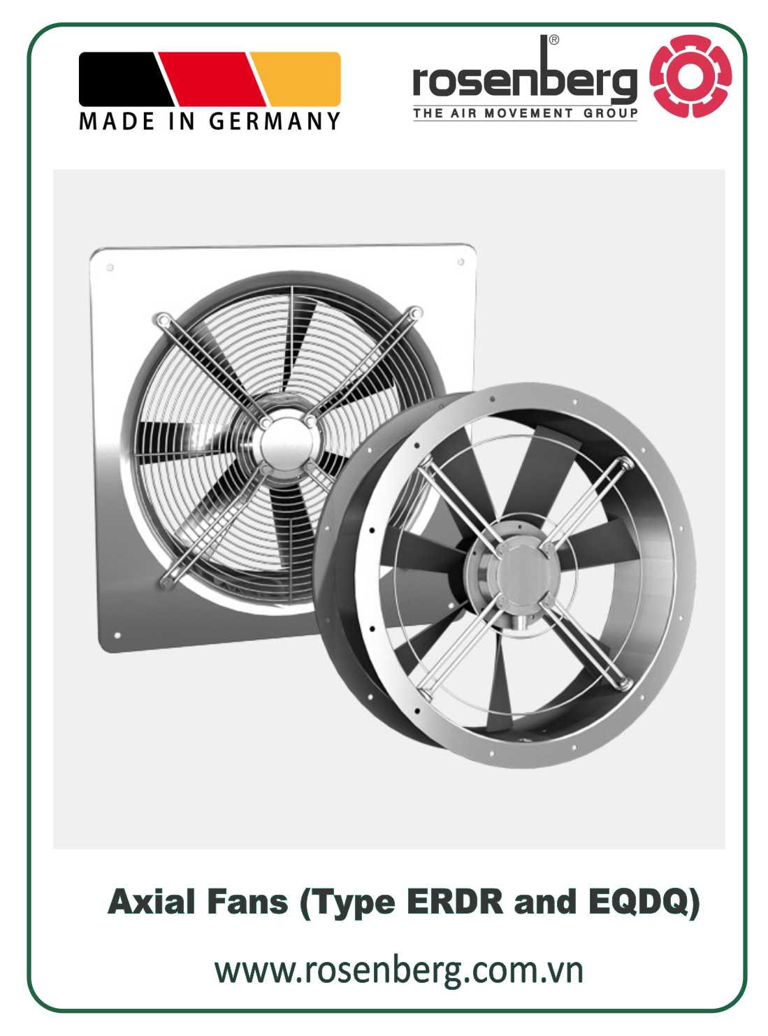 Rosenberg Axial fans